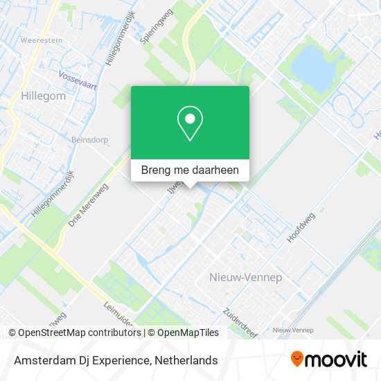 Amsterdam Dj Experience kaart