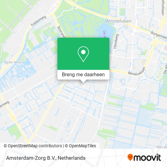 Amsterdam-Zorg B.V. kaart