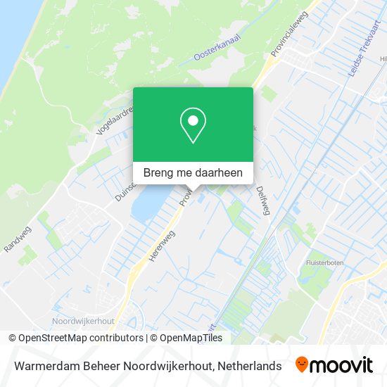 Warmerdam Beheer Noordwijkerhout kaart