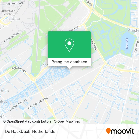 De Haakbaak kaart