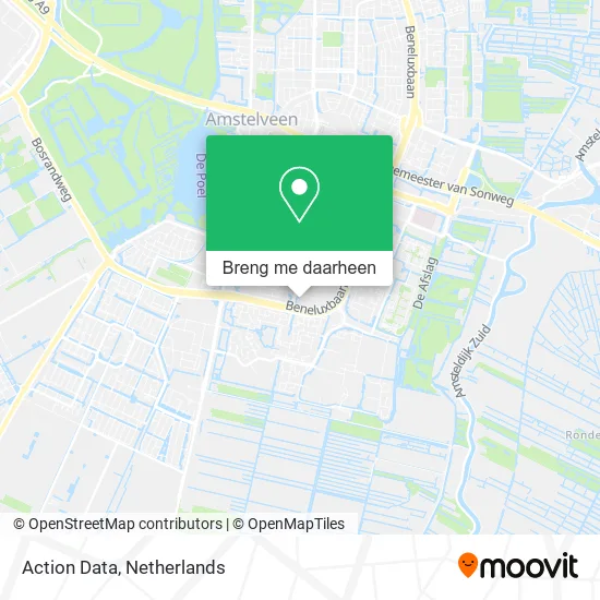 Action Data kaart