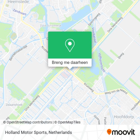Holland Motor Sports kaart