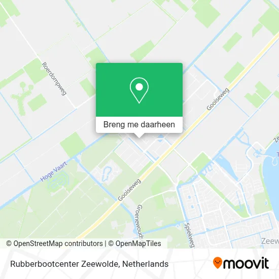 Rubberbootcenter Zeewolde kaart