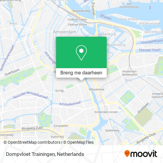 Dompvloet Trainingen kaart