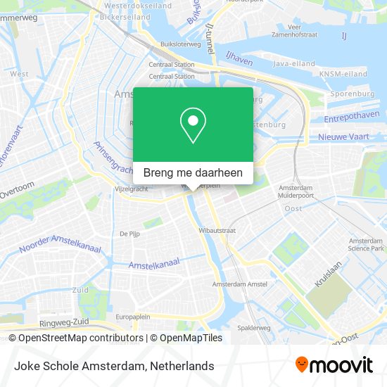 Joke Schole Amsterdam kaart