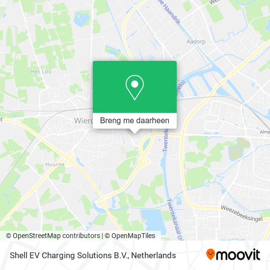 Shell EV Charging Solutions B.V. kaart