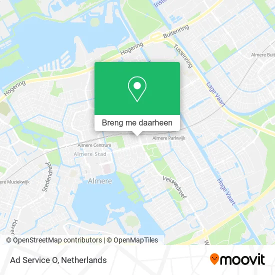 Ad Service O kaart