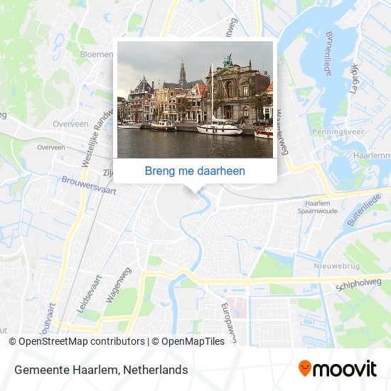 Gemeente Haarlem kaart