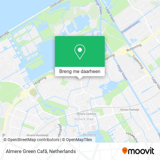 Almere Green Cafã kaart
