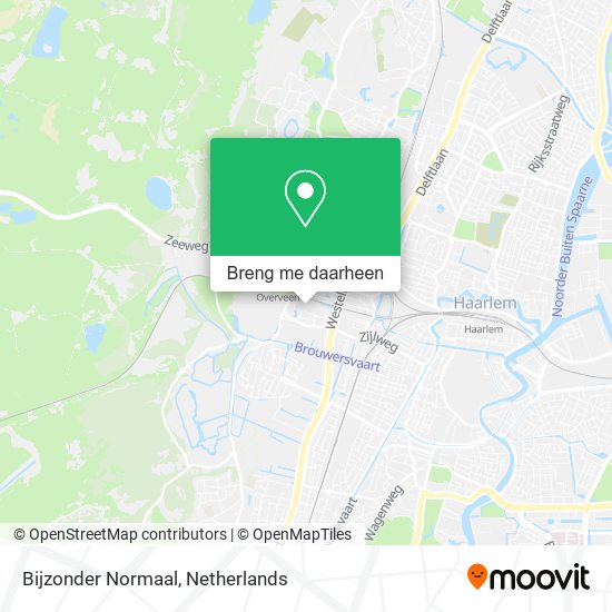 Bijzonder Normaal kaart