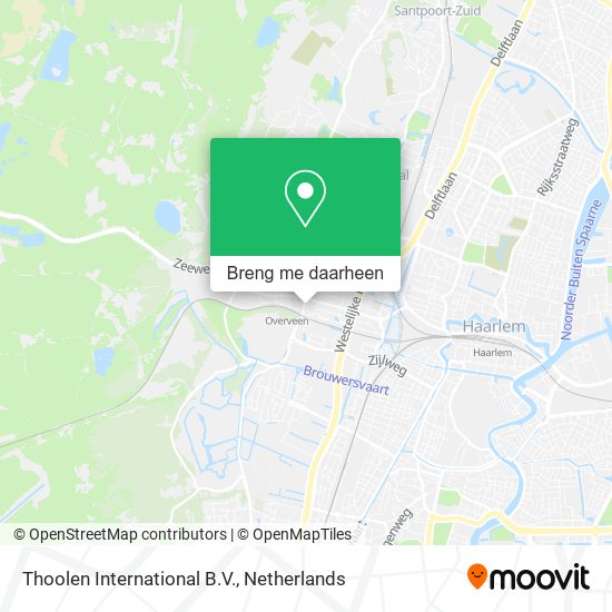 Thoolen International B.V. kaart