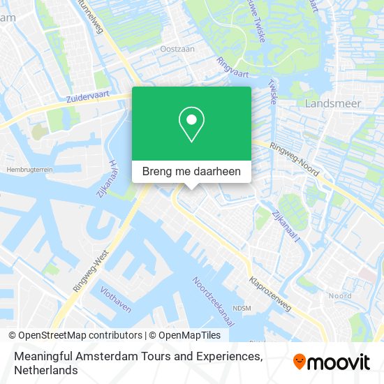 Meaningful Amsterdam Tours and Experiences kaart