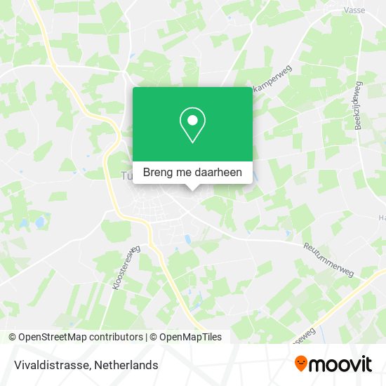 Vivaldistrasse kaart