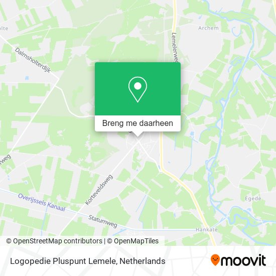 Logopedie Pluspunt Lemele kaart