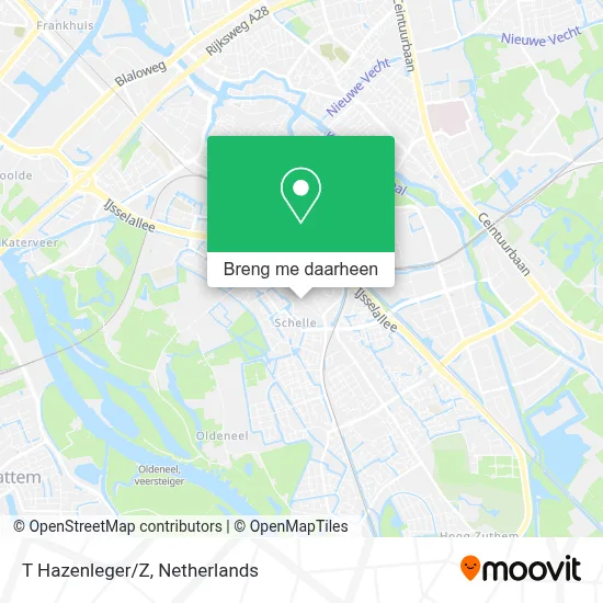 T Hazenleger/Z kaart