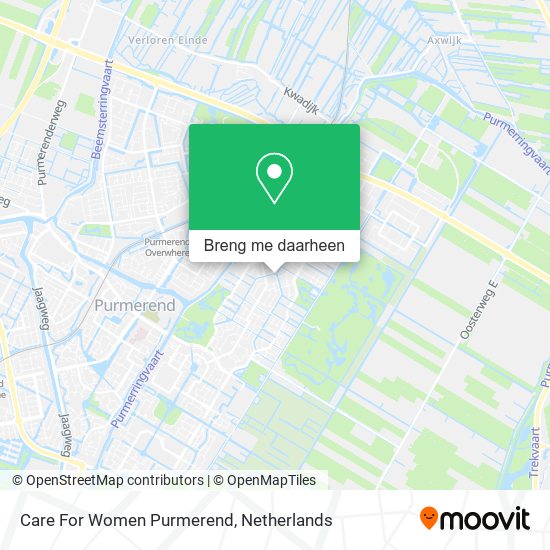 Care For Women Purmerend kaart