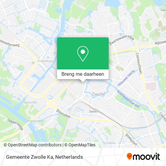 Gemeente Zwolle Ka kaart