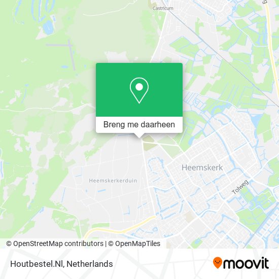 Houtbestel.Nl kaart