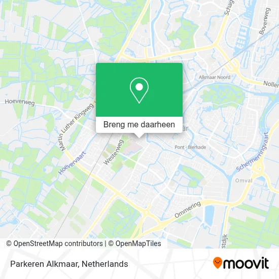 Parkeren Alkmaar kaart