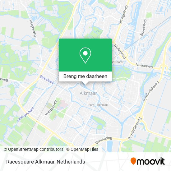 Racesquare Alkmaar kaart