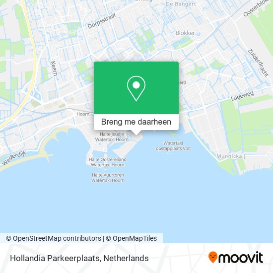 Hollandia Parkeerplaats kaart