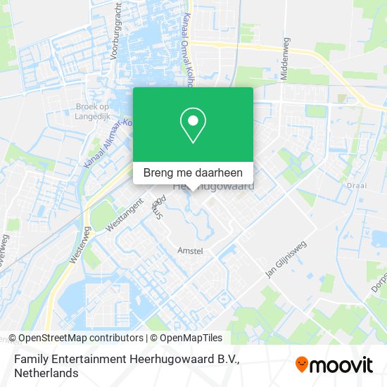 Family Entertainment Heerhugowaard B.V. kaart