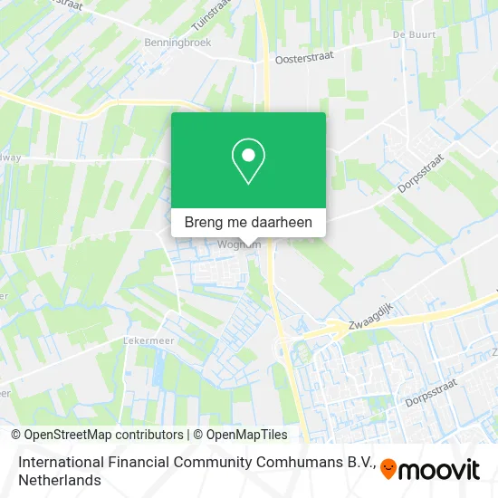 International Financial Community Comhumans B.V. kaart