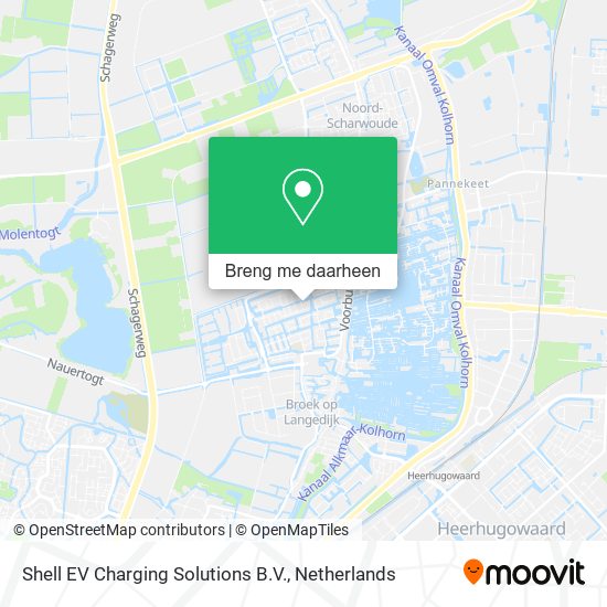 Shell EV Charging Solutions B.V. kaart