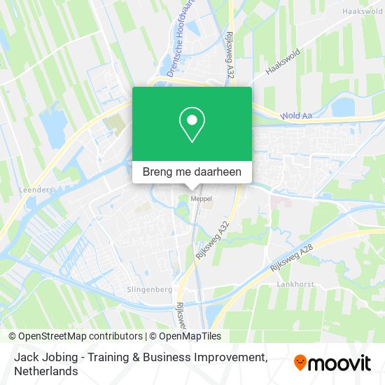 Jack Jobing - Training & Business Improvement kaart