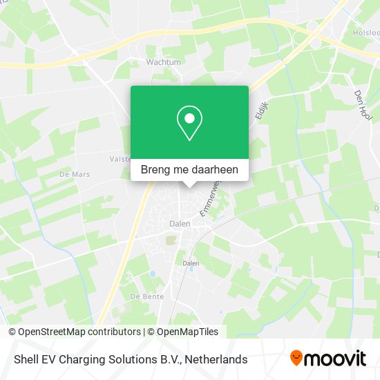 Shell EV Charging Solutions B.V. kaart