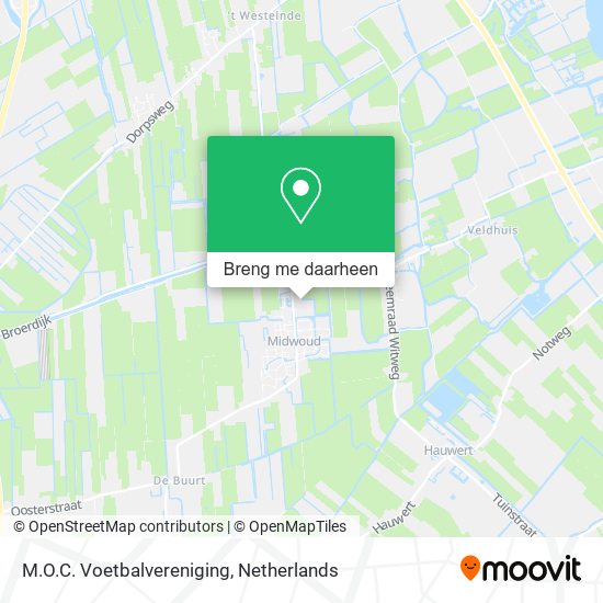 M.O.C. Voetbalvereniging kaart