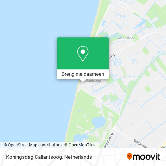 Koningsdag Callantsoog kaart