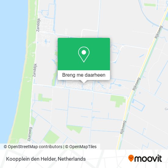 Koopplein den Helder kaart
