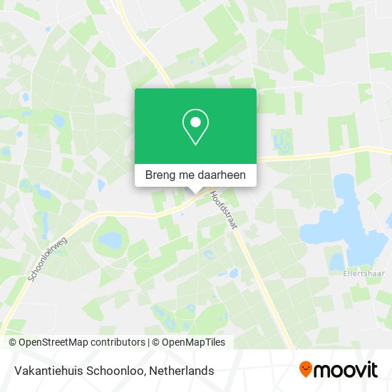 Vakantiehuis Schoonloo kaart