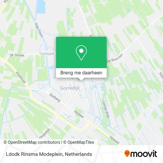 Ldodk Rinsma Modeplein kaart