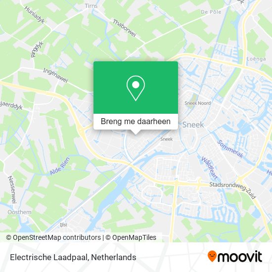 Electrische Laadpaal kaart