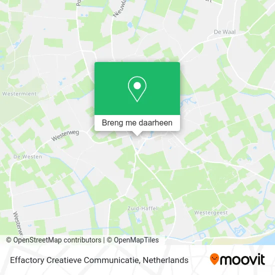 Effactory Creatieve Communicatie kaart