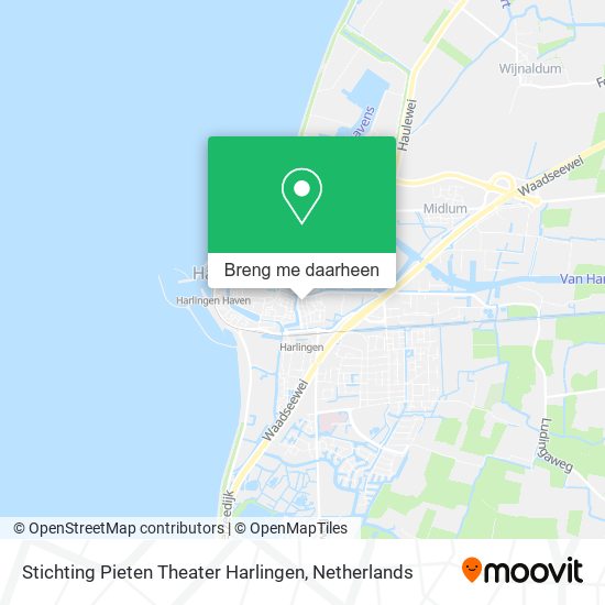 Stichting Pieten Theater Harlingen kaart