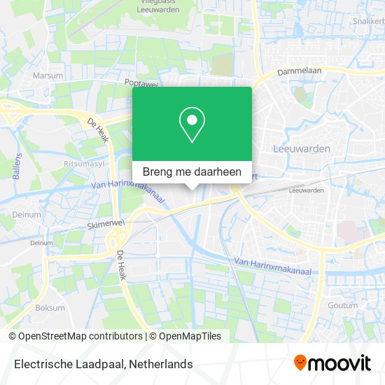 Electrische Laadpaal kaart