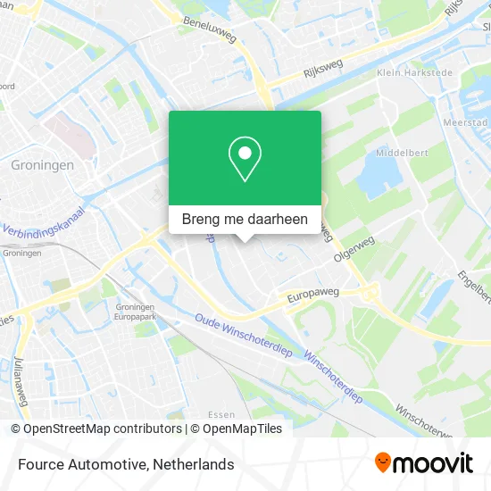 Fource Automotive kaart