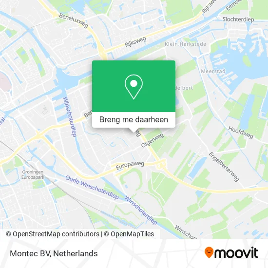 Montec BV kaart