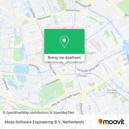 Maas Software Engineering B.V. kaart