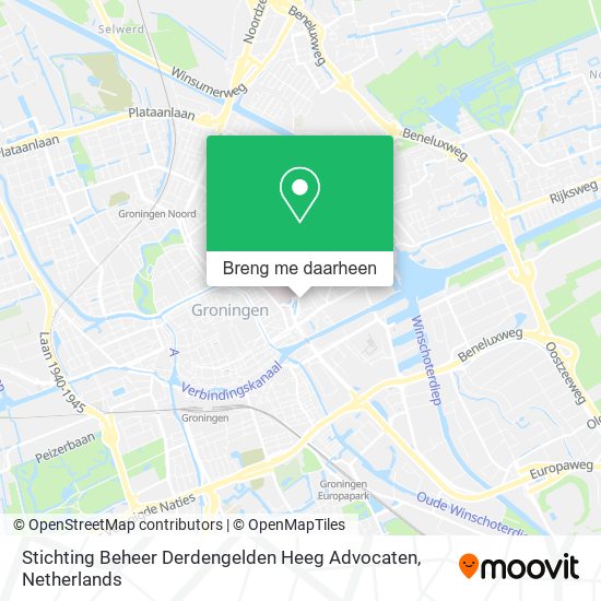 Stichting Beheer Derdengelden Heeg Advocaten kaart