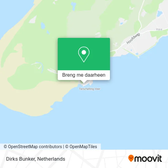 Dirks Bunker kaart