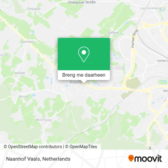 Naanhof Vaals kaart
