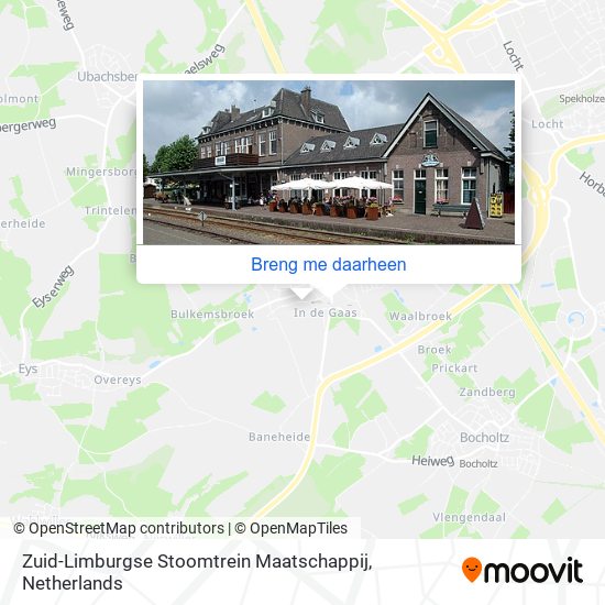 Zuid-Limburgse Stoomtrein Maatschappij kaart