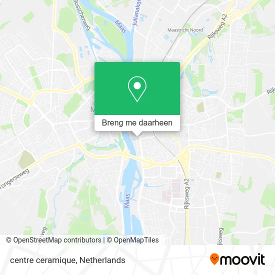 centre ceramique kaart