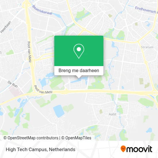 High Tech Campus kaart