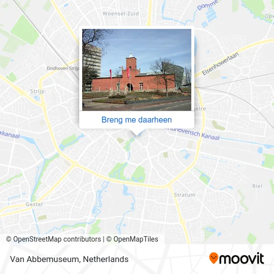 Van Abbemuseum kaart