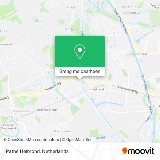 Pathé Helmond kaart